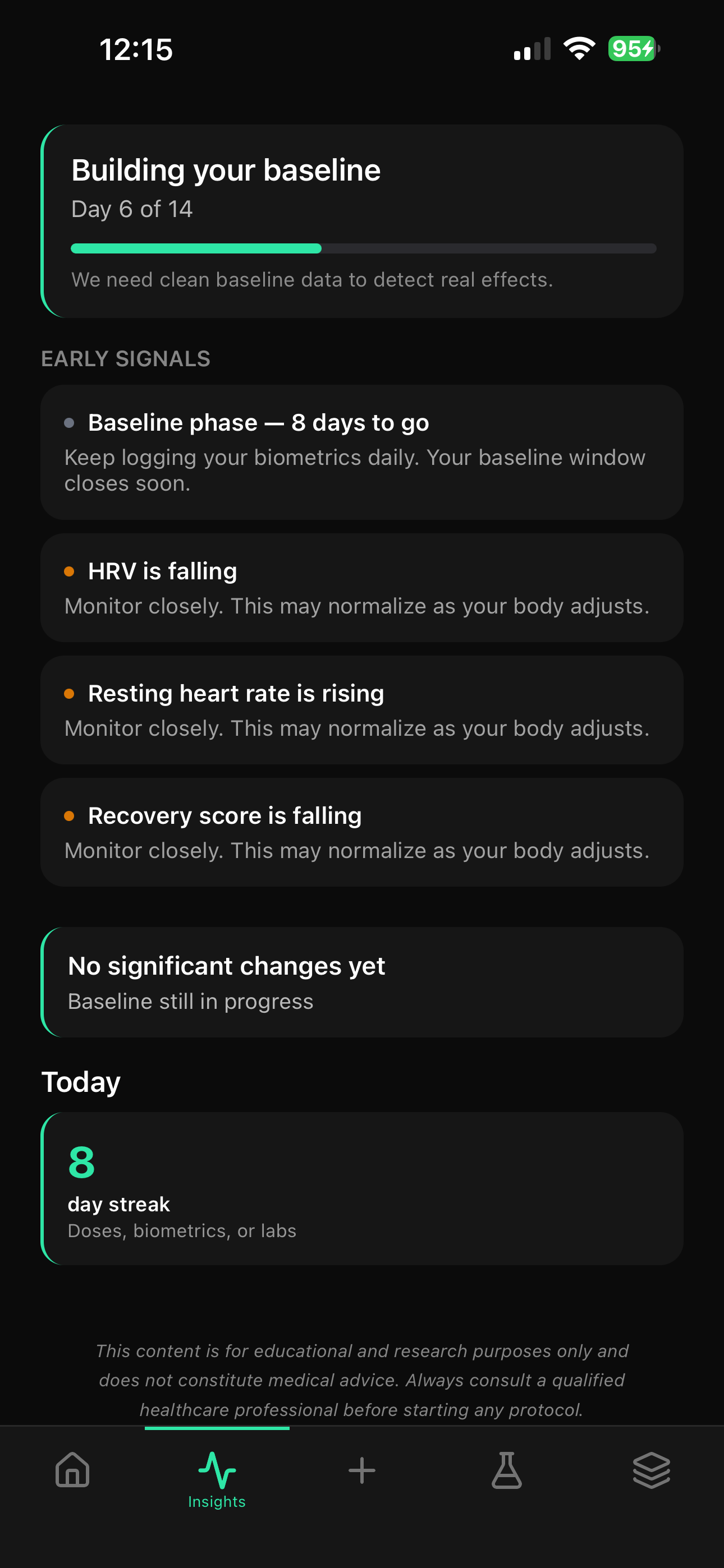SCREENSHOT_02 — Insights and early signals