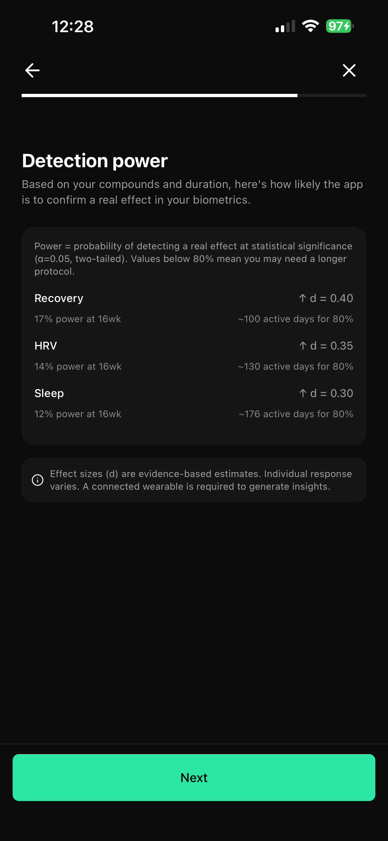 SCREENSHOT_04 — Detection power per metric